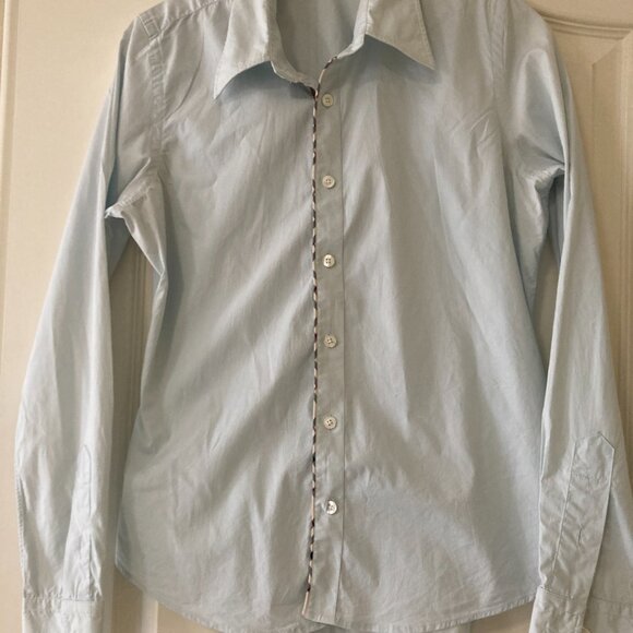 Burberry Botton Down Cotton Shirt - Picture 4 of 6
